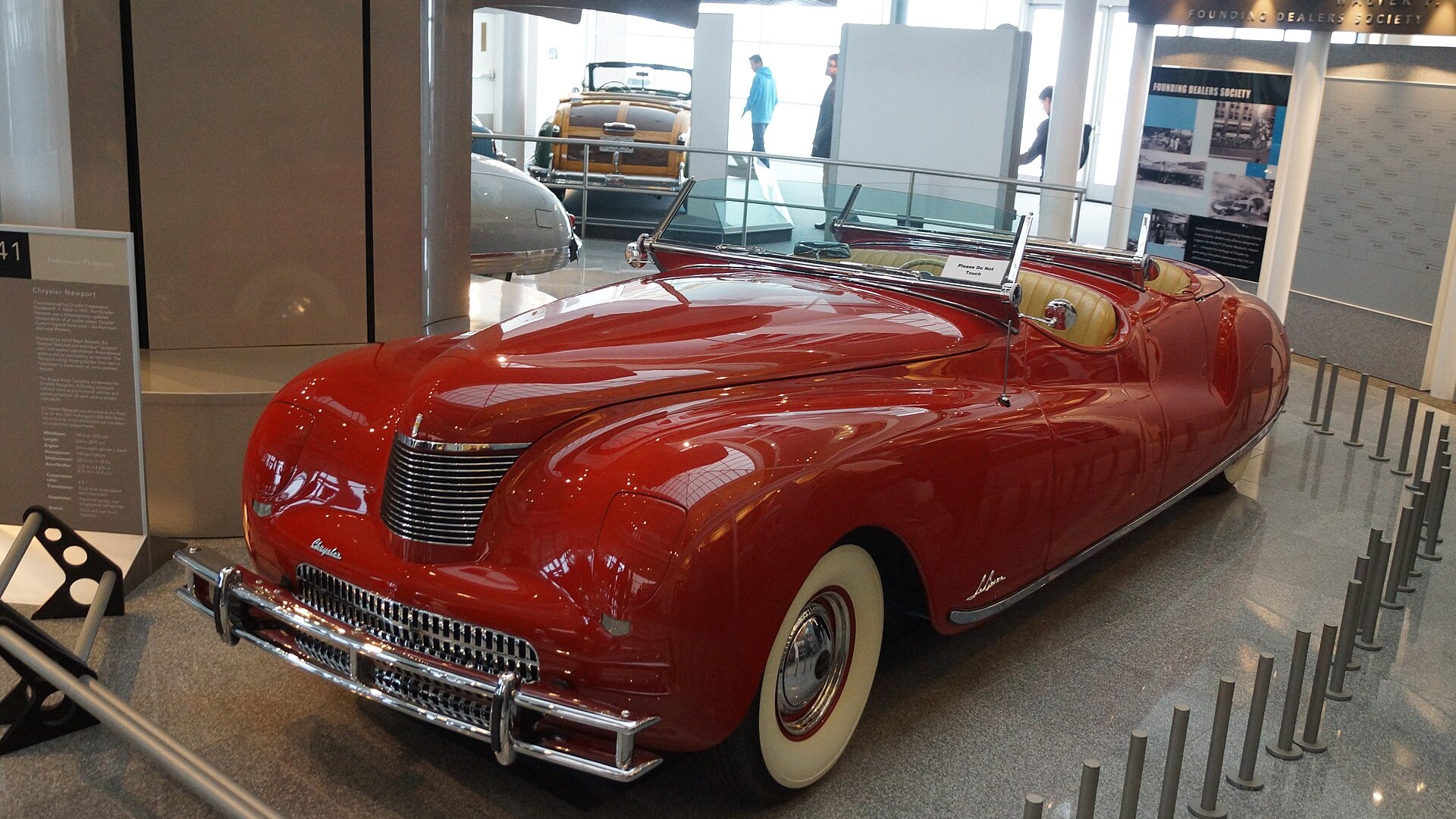 Chrysler Newport Parade Phaeton, 1941 Indianapolis 500 pace car