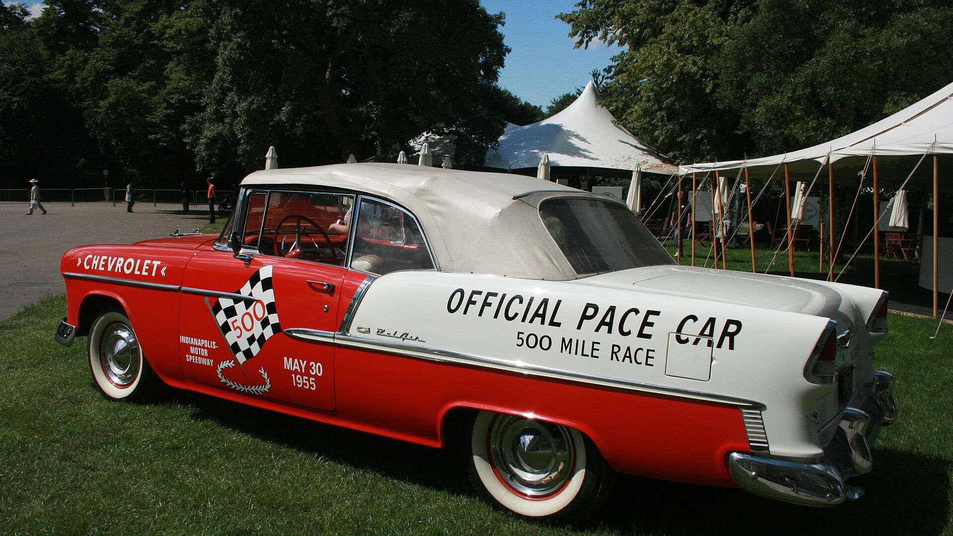Chevrolet Bel Air, 1955 Indianapolis 500 pace car