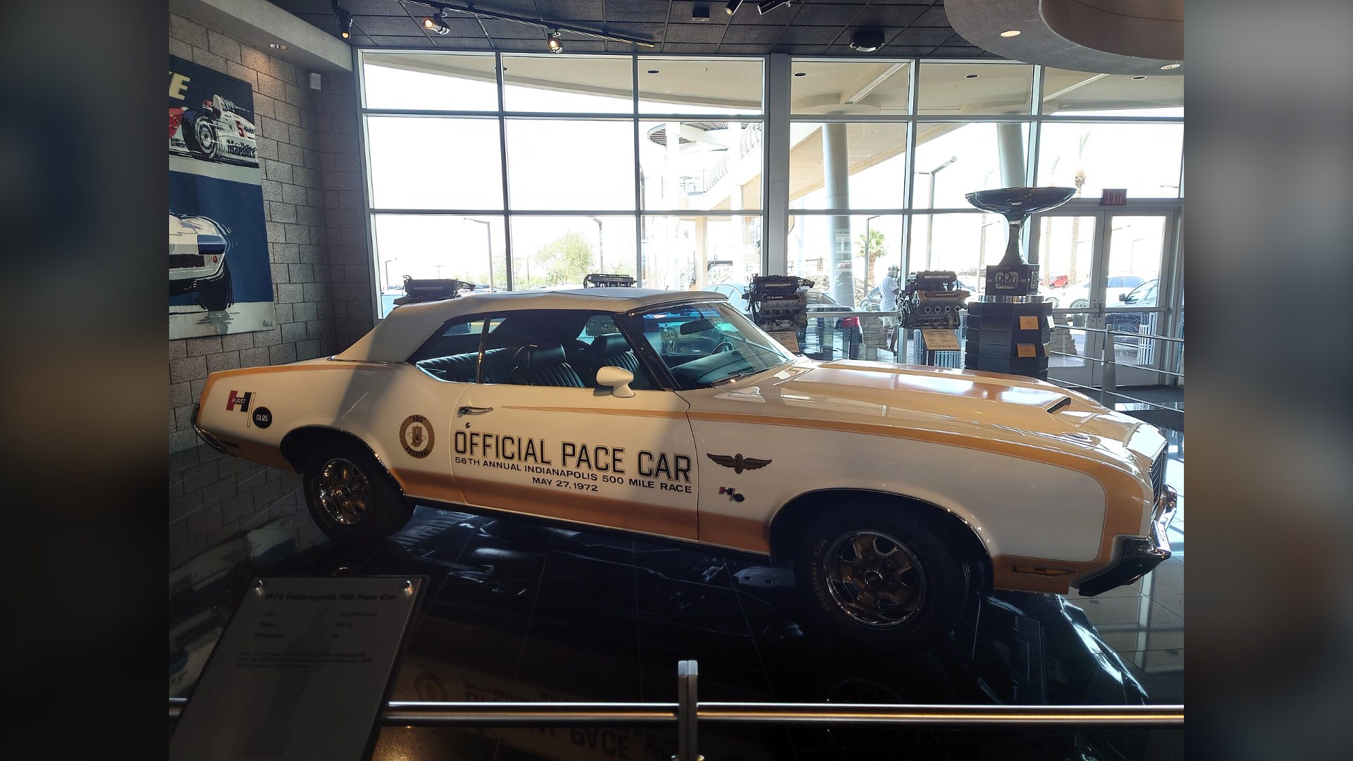 Hurst/Olds Cutlass, 1972 Indianapolis 500 pace car