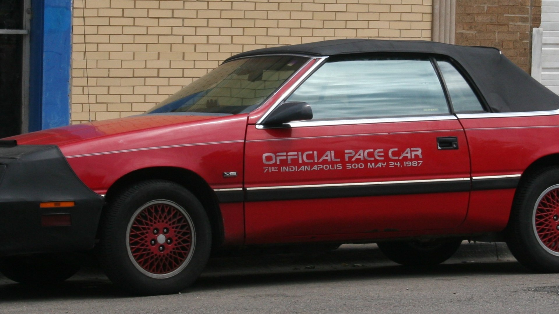 Chrysler LeBaron, 1987 Indianapolis 500 pace car