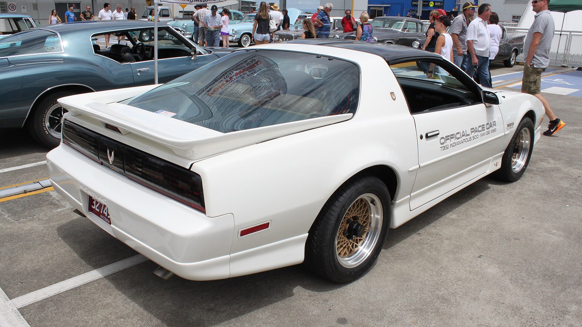 20th Anniversary Pontiac Trans Am, 1989 Indianapolis 500 pace car