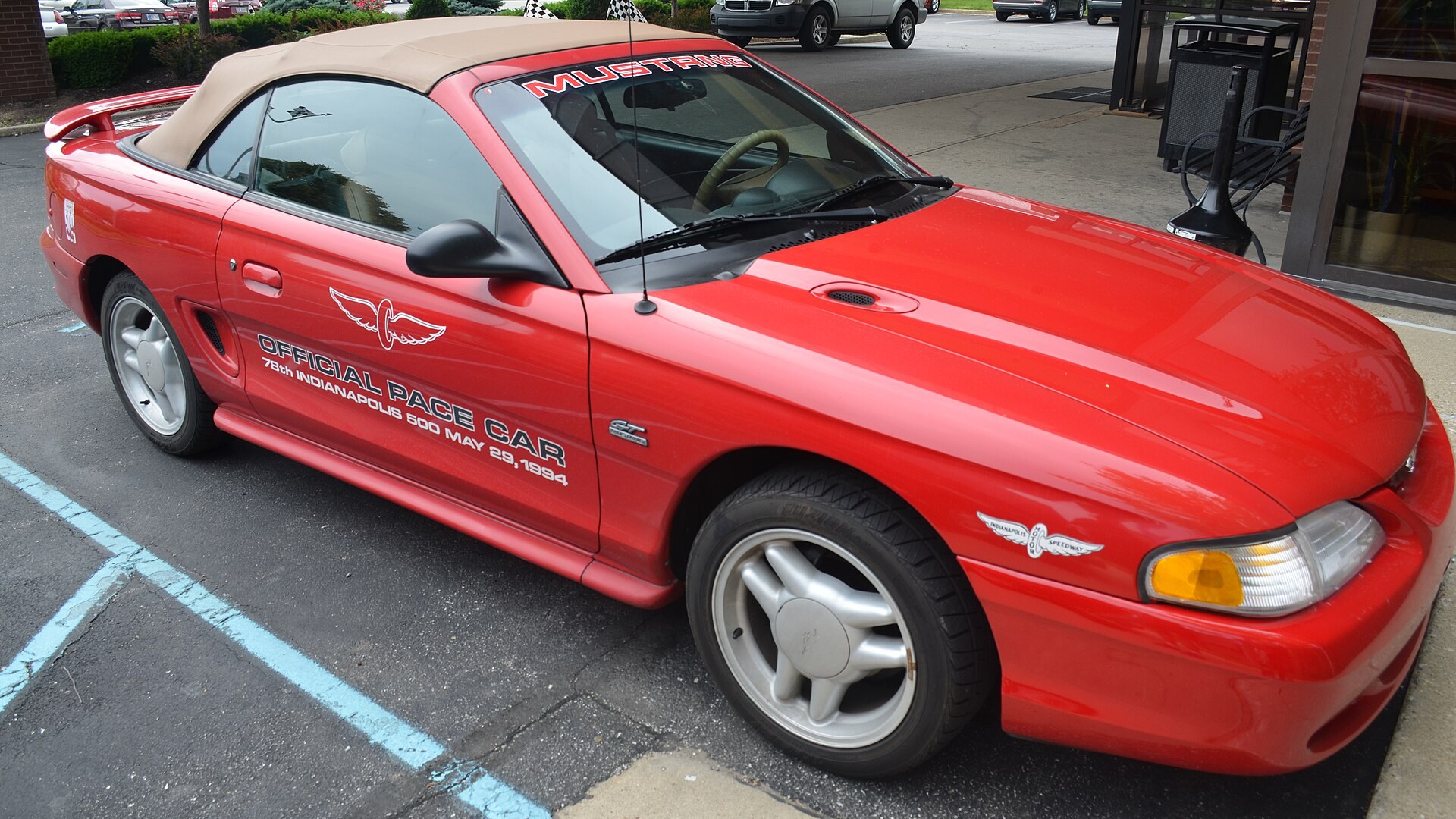 Ford Mustang Cobra, 1994 Indianapolis 500 pace car
