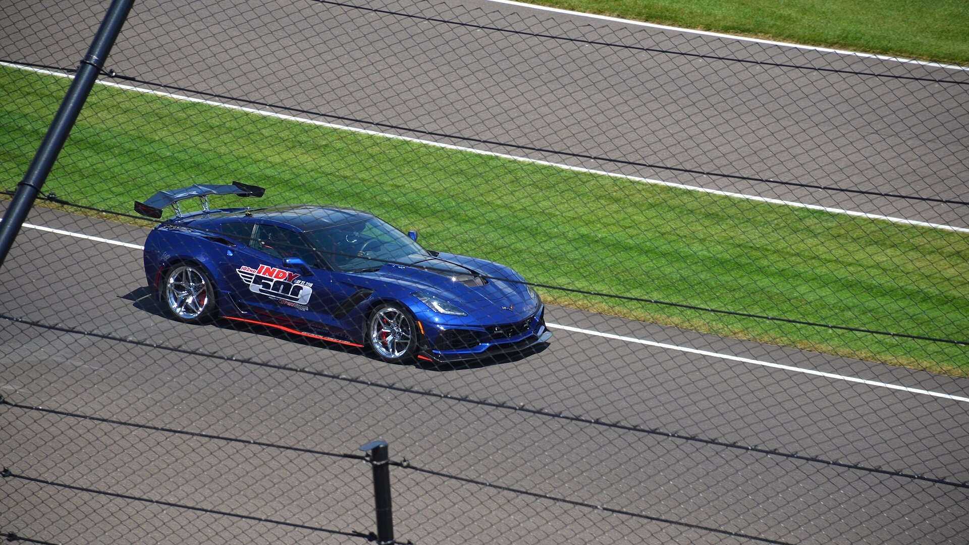 Chevrolet Corvette ZR1, 2018 Indianapolis 500 pace car