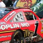 Jamie McMurray in his firesuit at Charlotte Motor Speedway