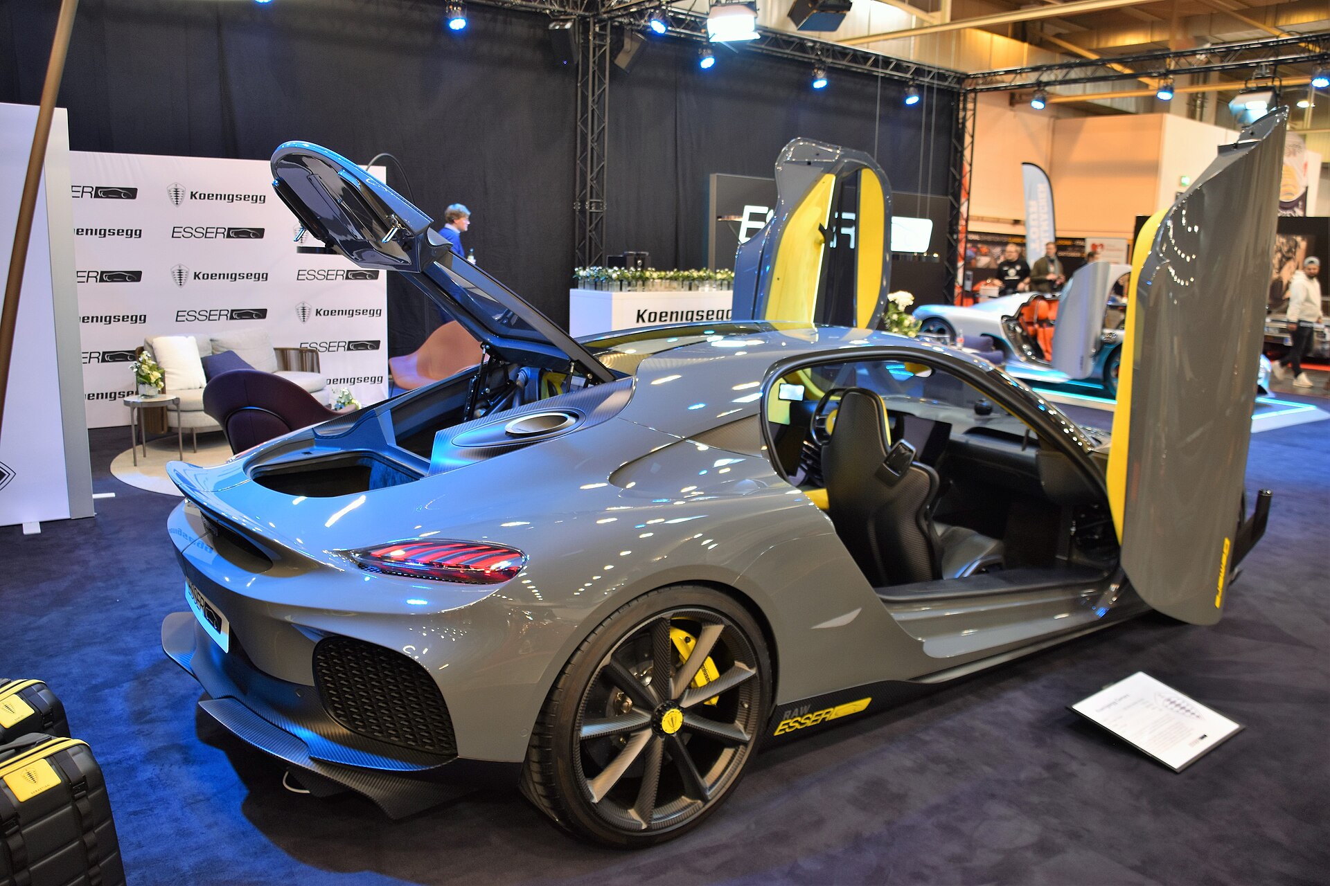 Koenigsegg Gemera on display at the Essen Motor Show