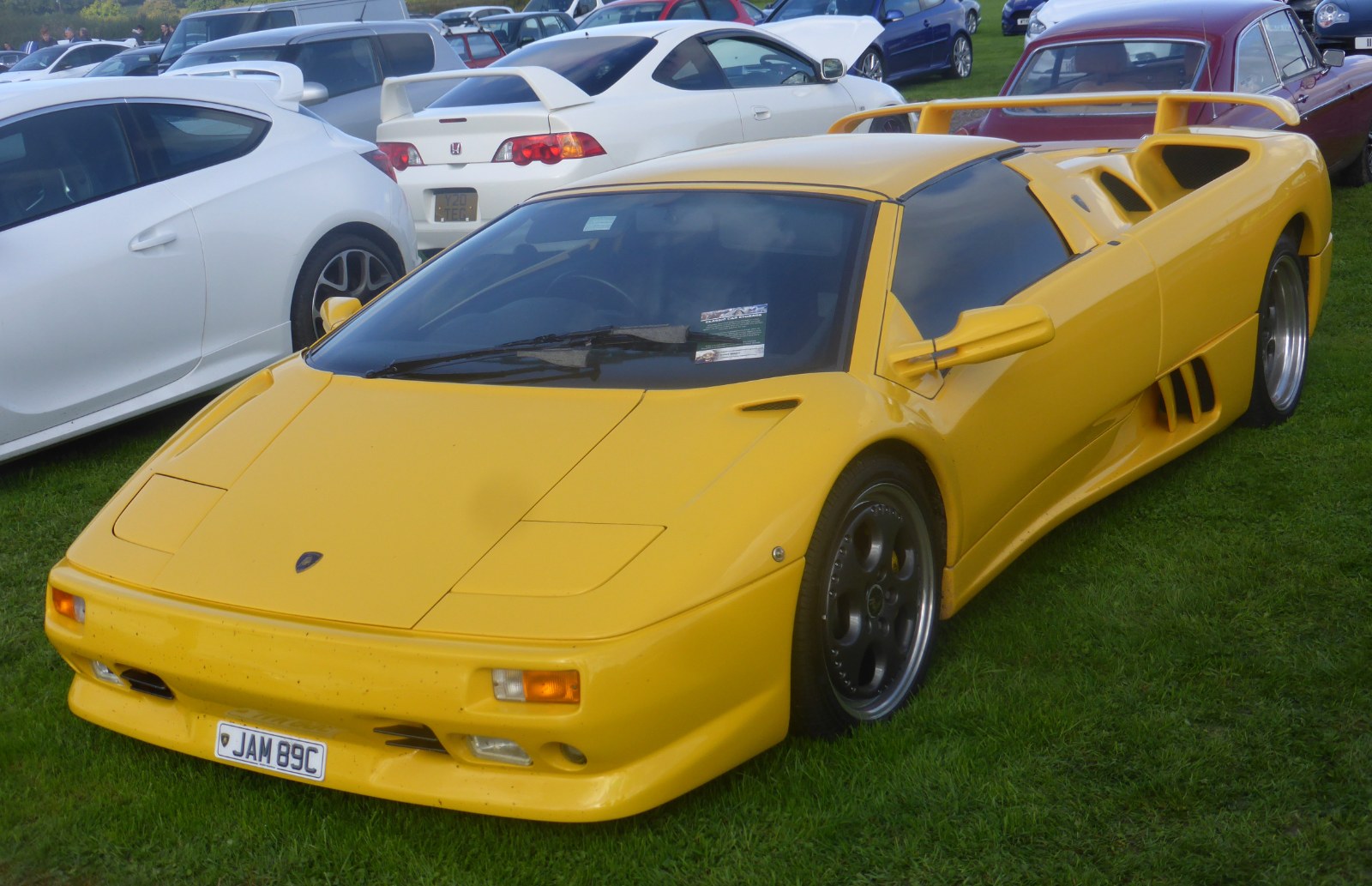 1997 Lamborghini Diablo VT Roadster in yellow