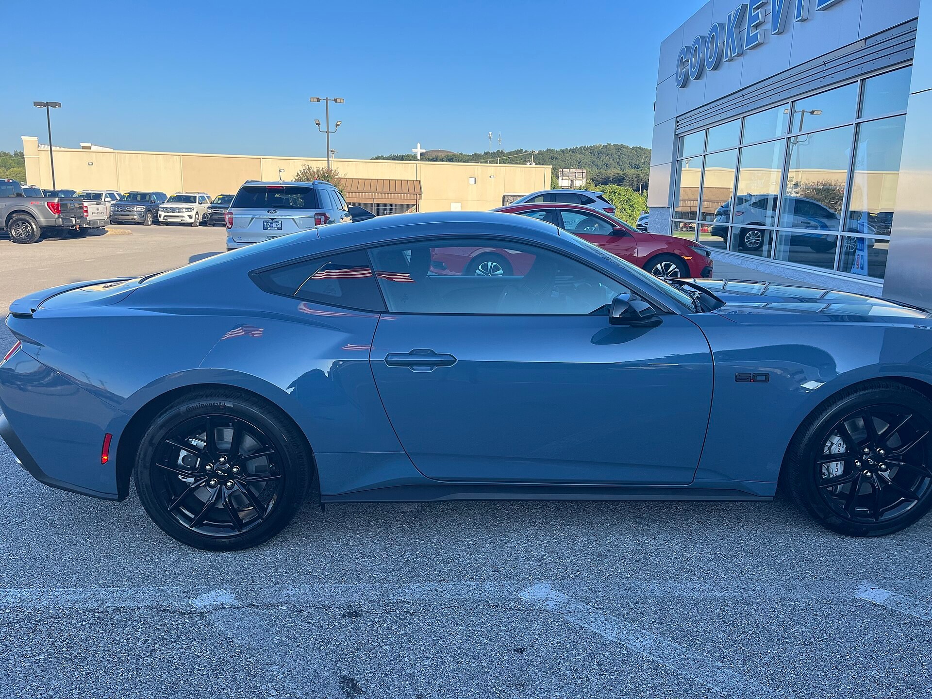 A 2024 Ford Mustang GT