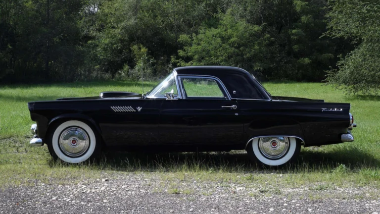1955 Ford Thunderbird owned by Rick Nielsen, lot 65 in the Julien's Auctions Rick Nielsen Collection sale