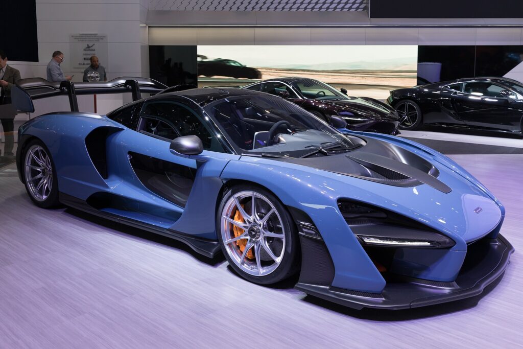 McLaren Senna, part of the Cristiano Ronaldo car collection