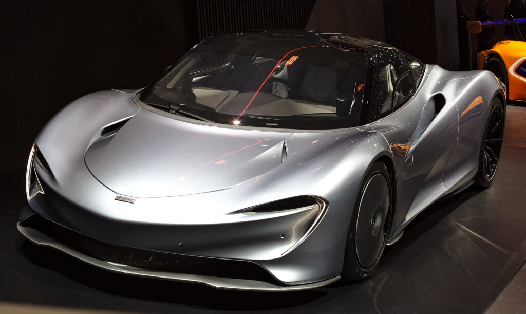 McLaren Speedtail, part of the Cristiano Ronaldo car collection