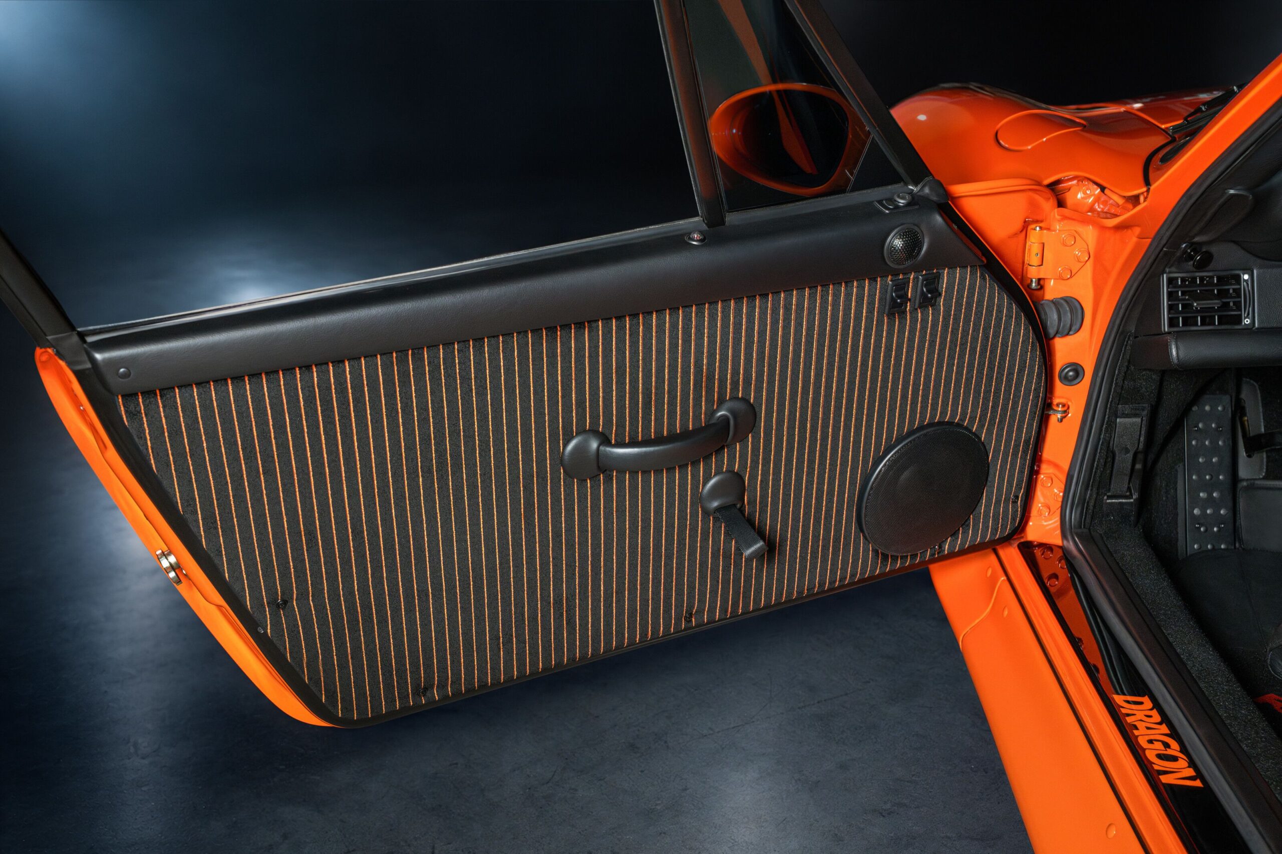 RUF Project Dragon interior with RUF Lollipop seats